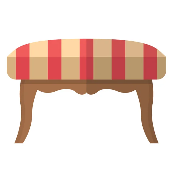 Tabouret Pour Enfants Adultes — Image vectorielle