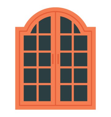 Düz simgesi tasarım penceresinin 