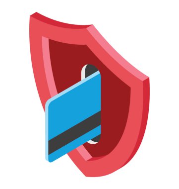 Bir kart bitcoin güvenlik tasvir Emanet kalkan içinde 