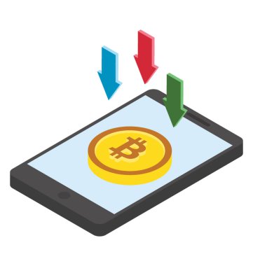 Bitcoin burada kavram gösteren bitcoin ödeme kabul 