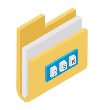 Klasör şifreleme gösterilen parola ile bir klasör 