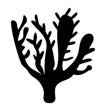 Xenia reef ve glif simge vektör