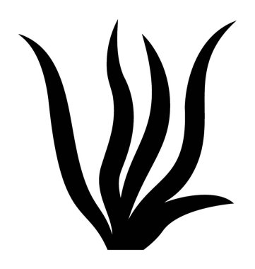 glif simgesi tasarım Scleronephthya coral reef ve