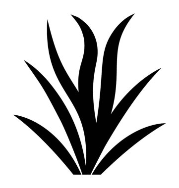 Capnella glif simgesi beyaz arka plan üzerinde 