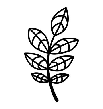 Fidan vektör satırı simgesi 