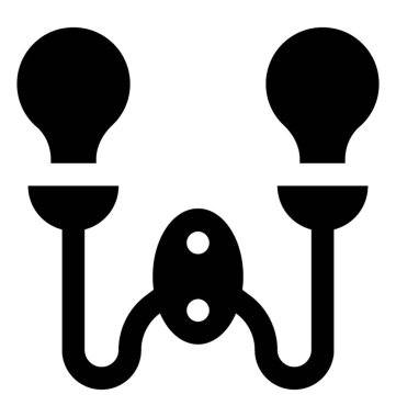 Işıklar duvar Aplik lambaları tamir için desteğe ihtiyaç duyarlar. 