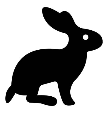 Sevimli tavşan pet küçük memeli bir hayvandır 