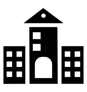 Bir simge yapı gösteren bir kulede 