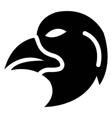 Siyasi parti işareti bayraklarında bir kuş