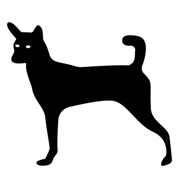Тваринний Собака Відомий Своєю Відданістю — стоковий вектор