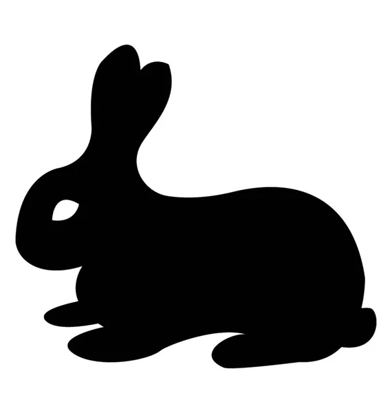 Cute Rabbit Pet Small Mammal Animal — Stock Vector