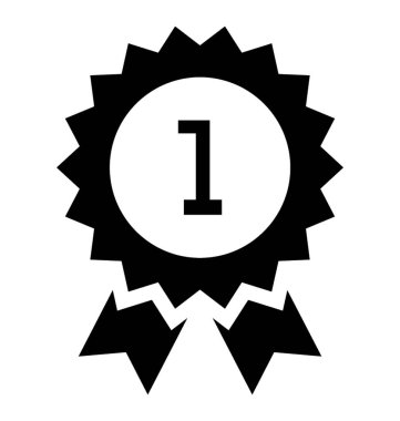 İlk konumunu ifade eden bir şerit rozeti 