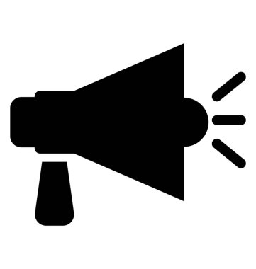 Duyuru yapmak megafon hoparlör