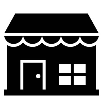 Bir dükkan bina küçük bir yerel bakkal