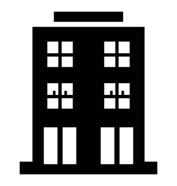 Bir pazar yeri kavramı tasvir eden büyük bir yapı