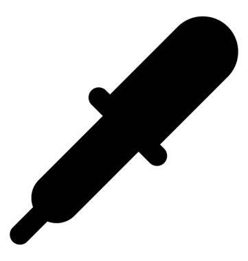 Kimyasal damlalıklı bilinen göz atılan için bir şişe 