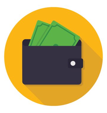 Bir para cüzdanı gösteren ödeme 