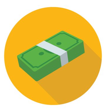 Tasarruf ve ödeme tasvir Doları para paket 