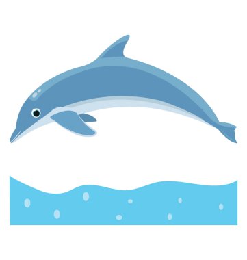 Yunus düz renkli simge 