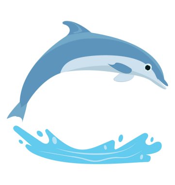 Yunus düz renkli simge 