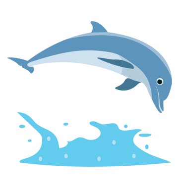 Yunus düz renkli simge 