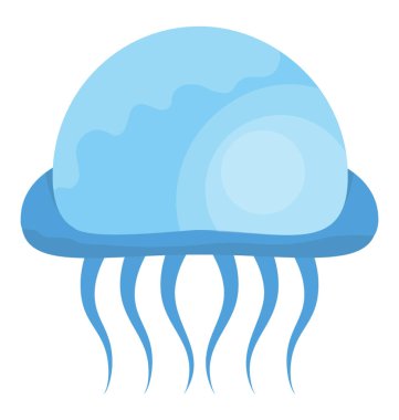 Düz simgesi tasarım denizanası