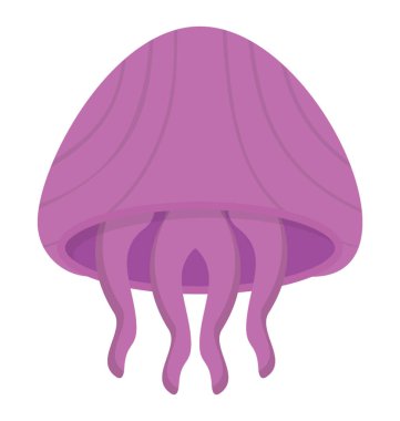 Düz simgesi tasarım denizanası