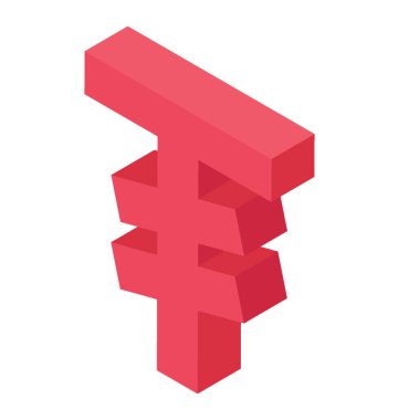 Bir Moğol para birimi simgesi, tugrik 