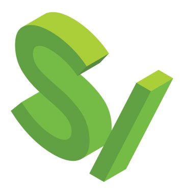 Bir peru devlet para birimi sol ile 