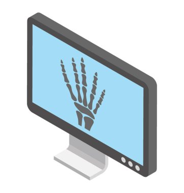 El ile bir makine x ışını