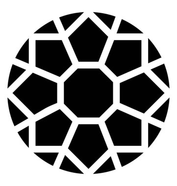 Elmas sağlam vektör simgesi