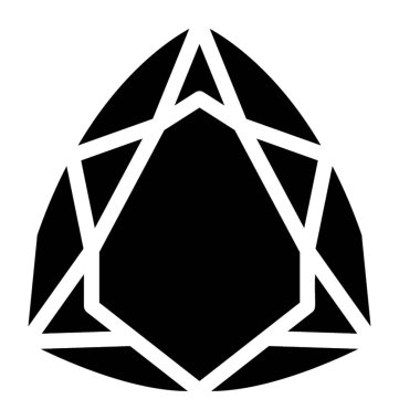 Elmas sağlam vektör simgesi