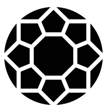 Elmas sağlam vektör simgesi