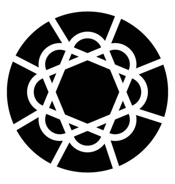 Elmas sağlam vektör simgesi