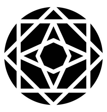 Elmas sağlam vektör simgesi