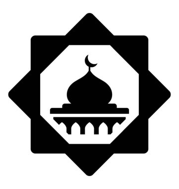 Yaratıcı simgesi tasarım Camii logo