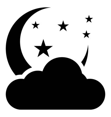 Vektör simgesi tasarım ramazan kışın