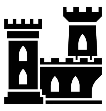 Powis Kalesi ve geniş bahçelerinin için bilinen bir ortaçağ mimarisi 