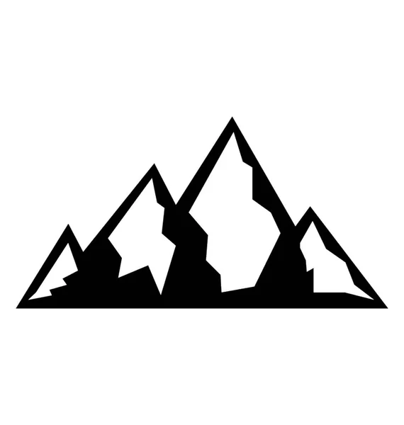 Верхня Гора Пагорба Символізує Красу Природи — стоковий вектор