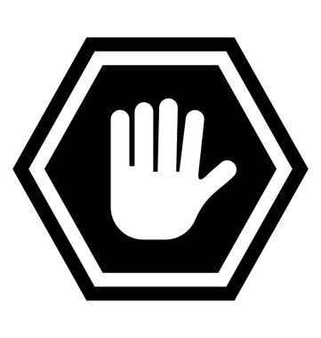 Dur işareti Panosu simgesi