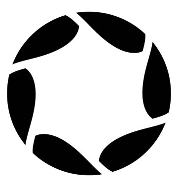 Katı vektör simge çekim