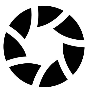 Katı vektör simge çekim