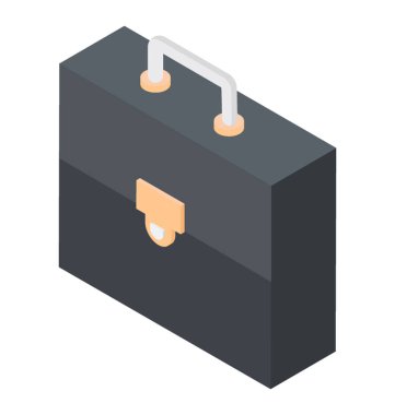 Bir portföy iş çantası, evrak çantası 