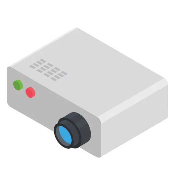 Projector Een Multimedia Apparaat — Stockvector