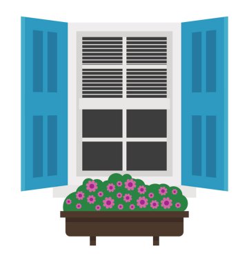 Gösteren dış ev bir ev pencere güneşlikler 