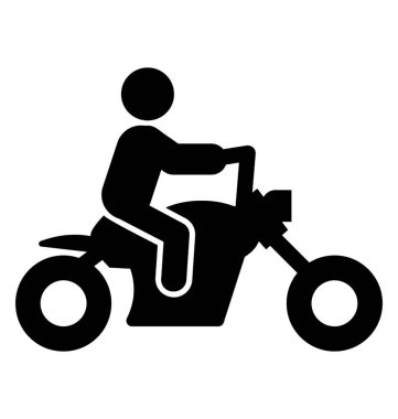 Bir scooter binmek eğlence ve seyahat için 