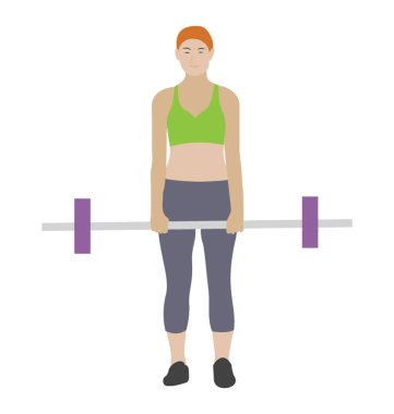 Halter egzersiz düz simgesi tasarım 