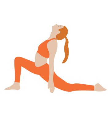 Tahta egzersiz düz simgesi tasarım, aerobik 