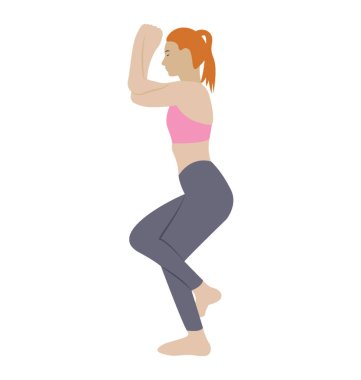 Düz simgesi tasarım yoga 