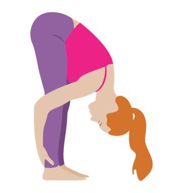 Karın egzersiz düz simgesi tasarım, egzersiz kavramı 